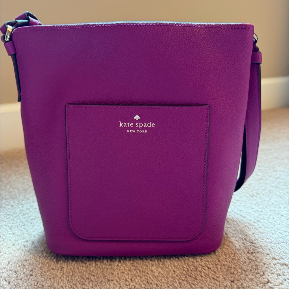 Kate Spade Magenta Bucket Bag